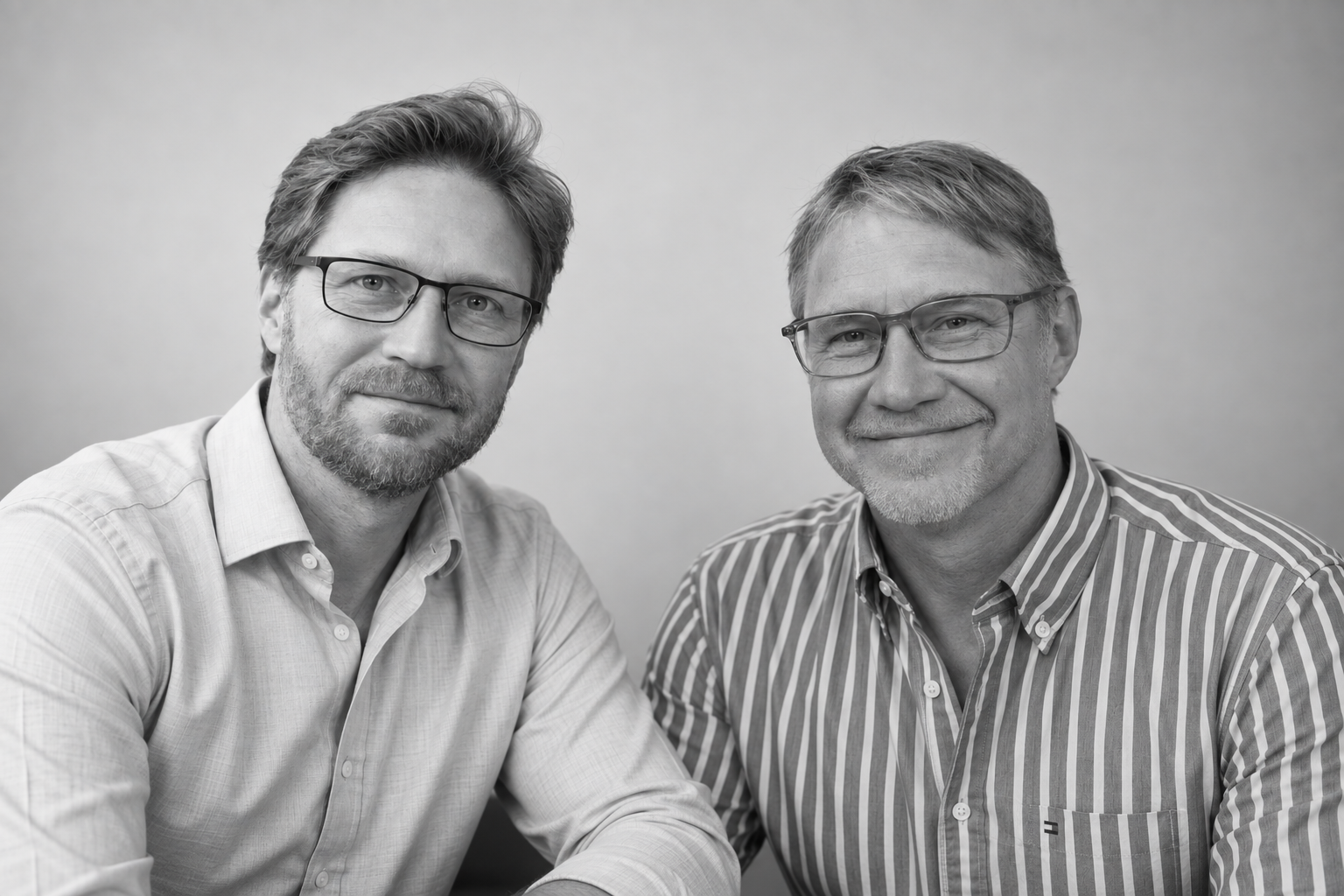 SPIKA co-founders Tomas Björklund on the left and Johan Björklund on the right